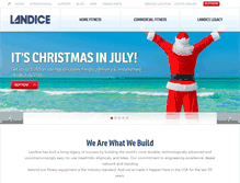Tablet Screenshot of landice.com